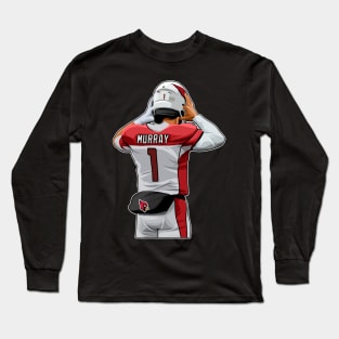 Kyler Murray #1 Puts His Helmet Long Sleeve T-Shirt